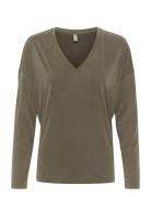 Cukajsa Ls Vn T-Shirt Khaki Culture