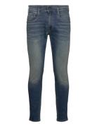 Anbass Trousers Slim Hyperflex Dust Blue Replay