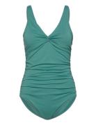 Panos Emporio Simi Solid Swimsuit Green Panos Emporio