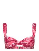 Sol Bikini Top Pink Faithfull The Brand