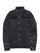 Washed Twill Shirt Black ROTATE Birger Christensen