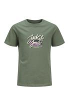 Jortampa Fastrunner1 Tee Ss Crewneck Jnr Khaki Jack & J S