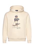 Polo Bear Fleece Hoodie Cream Polo Ralph Lauren