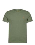 Custom Slim Fit Jersey Crewneck T-Shirt Green Polo Ralph Lauren