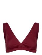 The Go-To Bikini Top Burgundy Boob