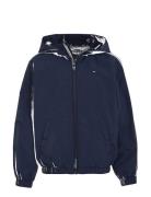 Tape Hooded Windbreaker Navy Tommy Hilfiger