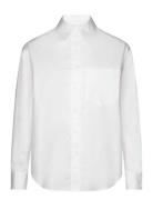 Relaxed Cotton Shirt White Calvin Klein
