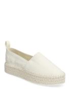 Platform Espadrille Ml Btw Cream Calvin Klein