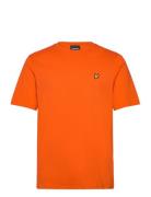 Plain T-Shirt Orange Lyle & Scott