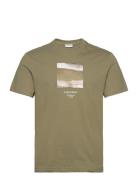 Diffused Graphic T-Shirt Green Calvin Klein