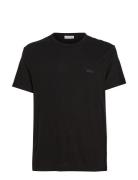 Cotton Linen T-Shirt Black Calvin Klein