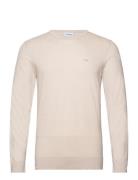 Cotton Silk Cn Sweater Beige Calvin Klein