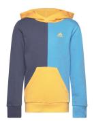 Essentials Colorblock Hoodie Kids Blue Adidas Performance