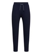 Trousers Slub Navy Lindex