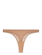 Lace Satin Thong Beige Understatement Underwear