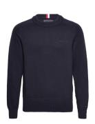 Monotype Chunky Cotton C Nk Navy Tommy Hilfiger