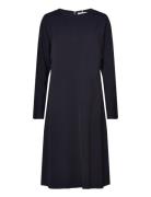 Viscose Twill Shirtdress Ls Navy Tommy Hilfiger