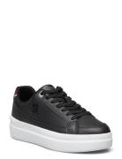 Th Elevated Court Sneaker Black Tommy Hilfiger