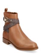 Rory Flat Bootie Brown Michael Kors