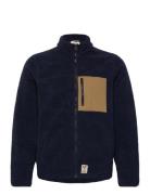 Hugh Fleece Jacket Navy Fat Moose