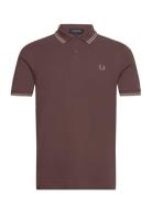 Twin Tipped Fp Shirt Brown Fred Perry