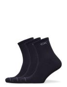 Ck Men Short Sock 3P Blue Calvin Klein