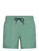 Leisure Logo Swim Shorts Green H2O