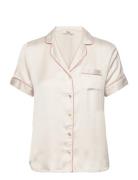 Gia Shirt Pyjama Top Cream Etam