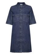 Nmnew Signe S/S Denim Dress Vi002Mb Noos Blue NOISY MAY