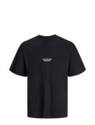 Jorvalencia Back Tee Ss Crew Neck Black Jack & J S