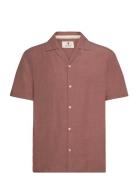 Akkurt S/S Placket Detail Brown Anerkjendt