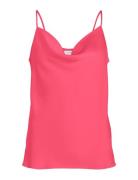 Viravenna S/L Singlet Strap Top/Dc Pink Vila