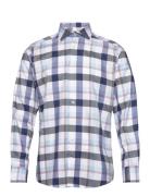 Bs Newton Modern Fit Shirt Blue Bruun & Stengade