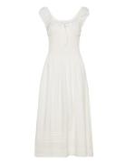 Eliza Maxi Dress White AllSaints