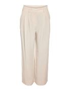 Nmamanda Hw Wide Pants Beige NOISY MAY