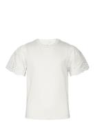 Vmemily Ss O-Neck Top Jrs Girl Noos White Vero Moda Girl