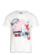 Short-Sleeved T-Shirt White Peppa Pig