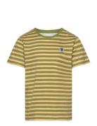 Ola Junior Chrome Badge T-Shirt Got Patterned Double A By Wood Wood