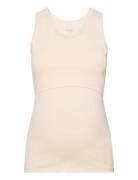 Nursing Tanktop Beige Boob