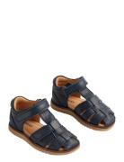 Sandal Closed Toe Sky Navy Wheat