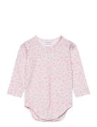 Baby Print Bodysuit Pink Gugguu