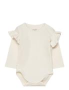 Baby Frilla Bodysuit Cream Gugguu