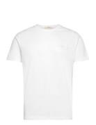 Slim Tonal Shield Pique Ss Tshirt White GANT