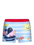 Board Short Swimwear Blue Peppa Pig