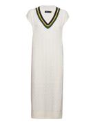Cable-Knit Cricket Midi Sweater Dress White Polo Ralph Lauren