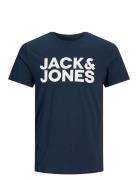 Jjecorp Logo Tee Ss O-Neck Noos Navy Jack & J S