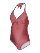 Mlmolly Halter Padded Swimsuit 2F Pink Mamalicious