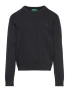 Crewneck Jersey Black United Colors Of Benetton