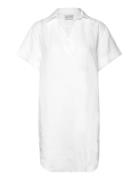 Rel Ss Linen Caftan White GANT