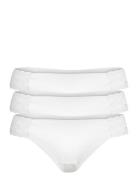 Brief Lace Invisible Thong Low White Lindex